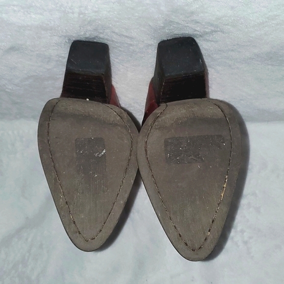 Jeffrey Campbell Metallic Western Ankle Boots Size 7 - Picture 3 of 16